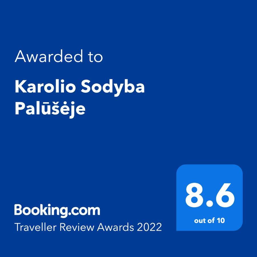 Karolio Sodyba Paluseje Exterior foto